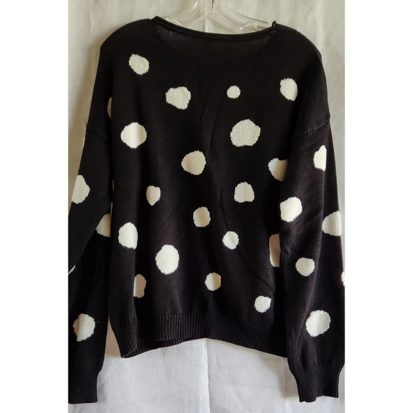 Bela NYC black knit sweater 1 - Picture 1 of 6